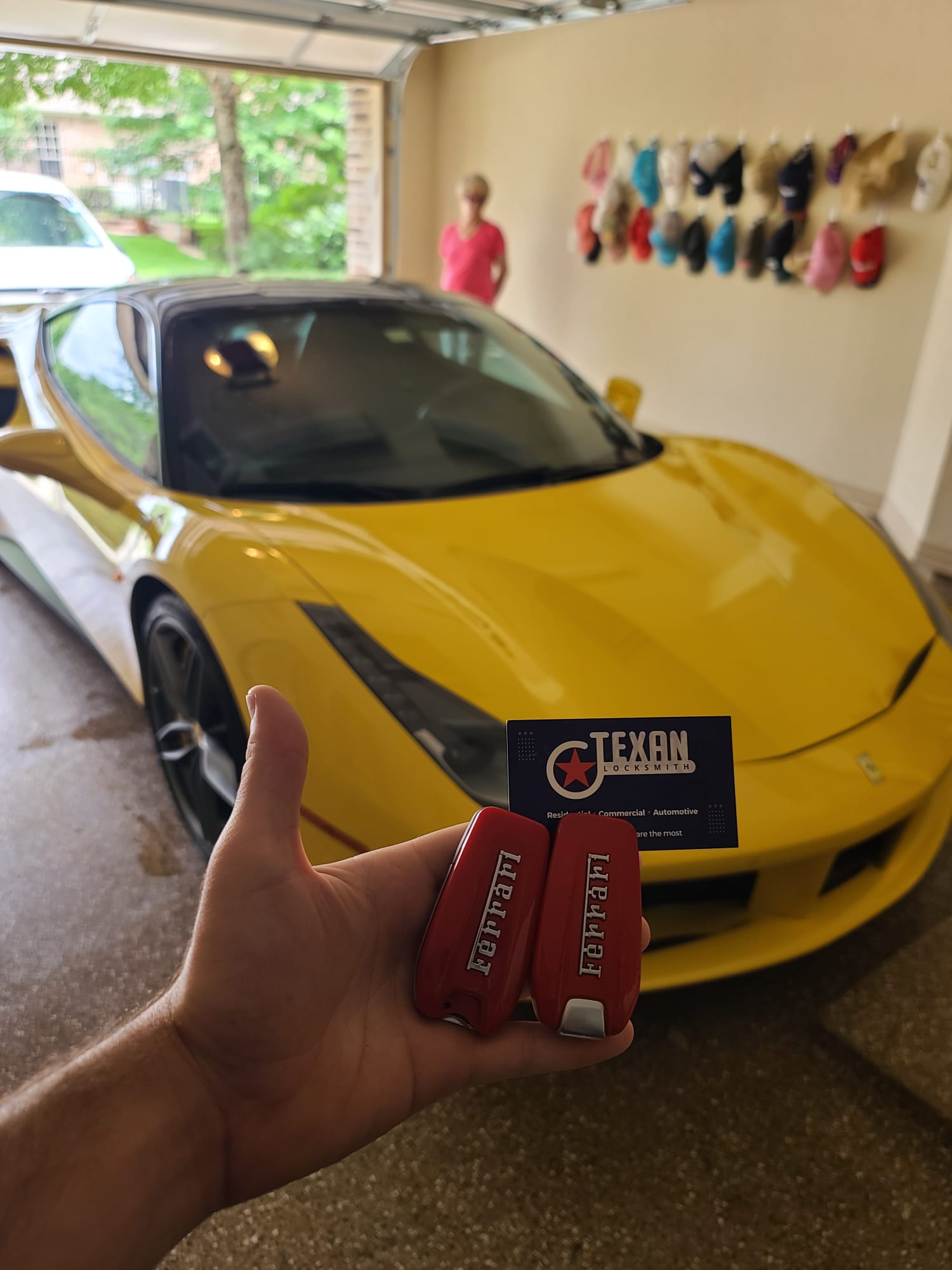 Ferrari key replacement mobile service Houston