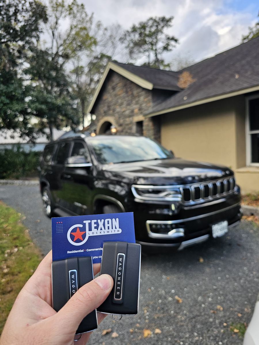 Jeep Wagoneer key replacement Houston TX - Texan Locksmith