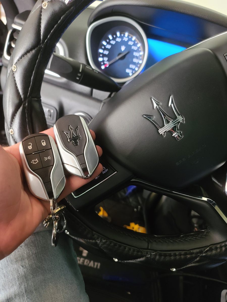 Maserati smart key programming Houston TX - Texan Locksmith