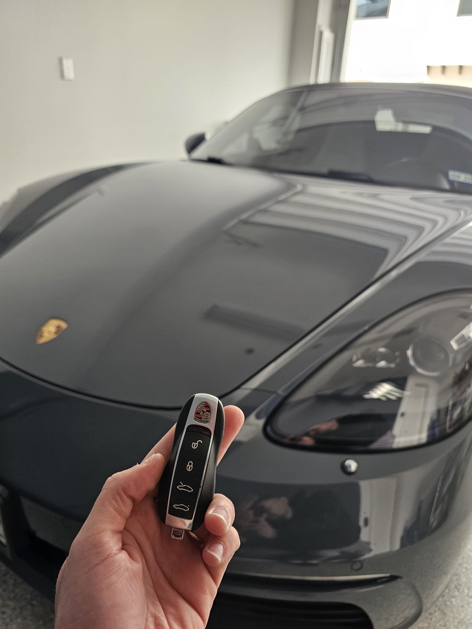 Porsche key fob replacement — new key programmed on-site