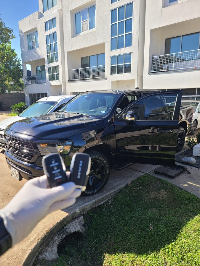 Ram 1500 smart key fob programming Houston TX - Texan Locksmith